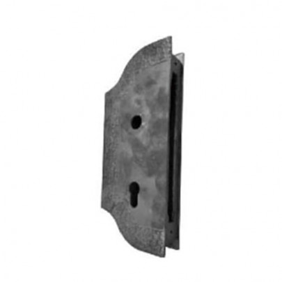 SIMEN METAL 63.403 Ornamental Wrought Iron Lock Plate For Gate