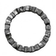 11.360.02 Wrought Iron Ring Product For Railing Fence