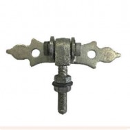61.045 Heavy duty Adjustable iron gate welding hinges for swing gate