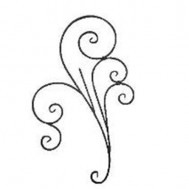 13.084 Main Gate Design Wrought Iron Rosettes Panels For Garden