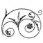 13.103 Main Gate Design Wrought Iron Rosettes Panels For Garden