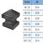 Wrought Iron Post Hollow Ball With Square Base Caps