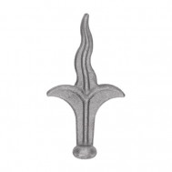 40.050 Decorative Wrought Iron Spear Top Head Railhead Spear Point