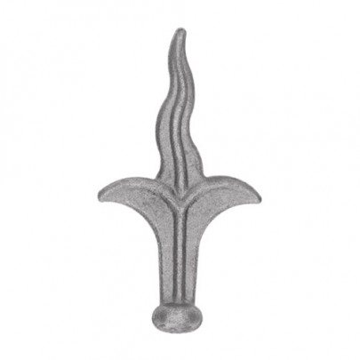 40.050 Decorative Wrought Iron Spear Top Head Railhead Spear Point
