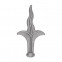 40.051 Decorative Wrought Iron Spear Top Head Railhead Spear Point