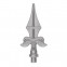 40.053 Decorative Wrought Iron Spear Top Head Railhead Spear Point