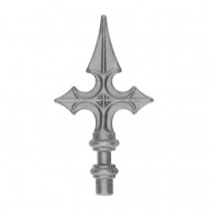 40.100 Decorative Wrought Iron Spear Top Head Railhead Spear Point