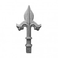 40.106 Decorative Wrought Iron Spear Top Head Railhead Spear Point