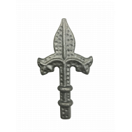 40.107 Decorative Wrought Iron Spear Top Head Railhead Spear Point