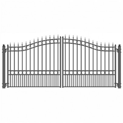 B Dual Swing Driveway