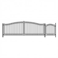 A Dual Swing Driveway Gate