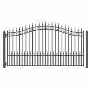 D Single Swing Driveway Gate