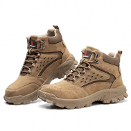 Labor insurance shoes breathable steel toe anti-piercing anti-skid wear-resistant safety shoes