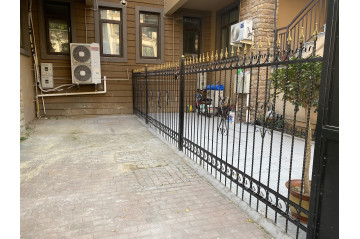 Ornamental iron allows for a more cost-effective fence