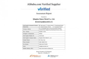 SIMEN METAL - Service Provided by TÜV Rheinland