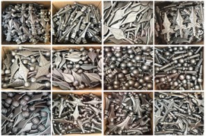 SIMEN METAL Wrought Iron Components-Forged Spear Head