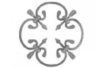 What are the components of wrought iron?