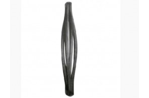 What are the decorative iron railings called?