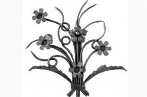 What combination of elements make up wrought iron?