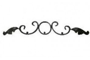What is decorative wrought iron?