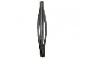 What is the anatomy of wrought iron railing?