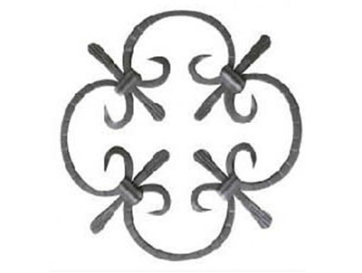 Wrought Iron Rosettes