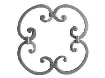 Wrought Iron Rosettes