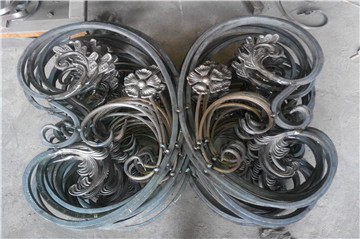 Wrought Iron Rosettes