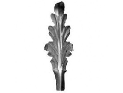 wrought iron stamping leaves