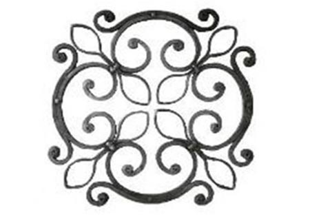 wrought iron components